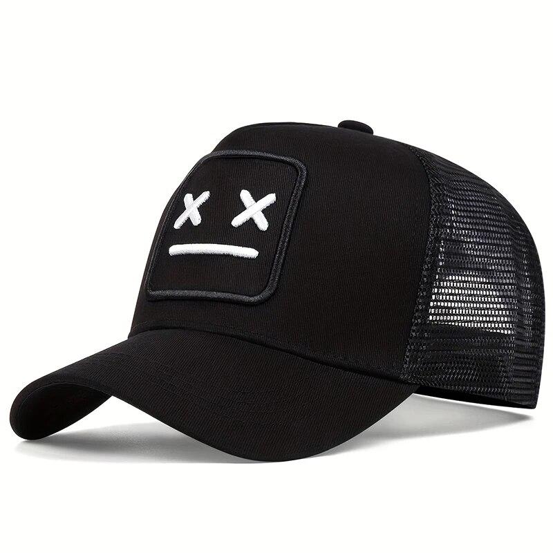Unisex Xx Embroidery Baseball Net Caps Hip Hop Cap Spring And Summer Outdoor Adjustable Casual Hats Sunscreen Hat
