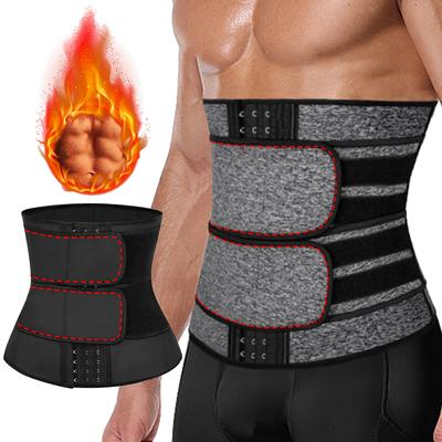 Ceinture de sudation amincissante pour homme Sauna Corset abdominal à suer Perte de poids Compression Ceinture de sport Soutien