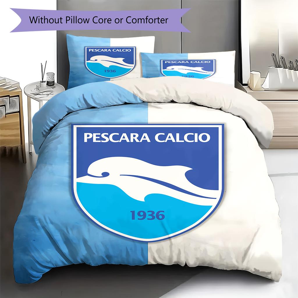 Delfino Pescara 1936 Pattern Bedding,Quilt Set Quilt Cover Pillowcase Home Birthday Gift (1 * Duvet Cover + 2 * Pillowcase, Without Core)