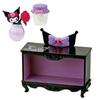 Rement Sanrio Gothic Room 1BOX Environ H115 x L70 x P50mm Fabriqué en PVC ABS de Kuromi,