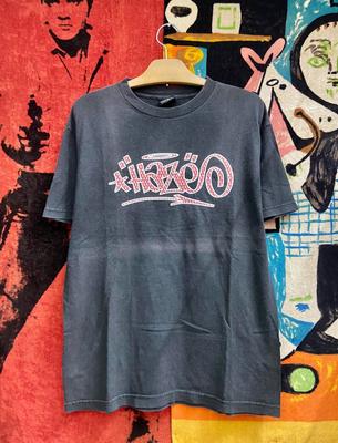 Vintage 90s Eric Haze American Grafitti Logo New Yorker Street Fashion Art T Shirt / Hip Hop Fashion / Vintage Streetwear T Shirt M