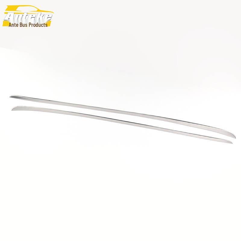 Fits 15-21 Elfa Front Windshield Trim Stainless Steel Bumper Anti-Scratch Bright Strip