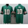 Miami Dolphins NFL Football Jersey T-Shirt Men Cotton Blend Sportswear With Embroidered Player Numbers 1 10 17
