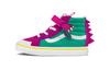 SK8 Comfortable And Trendy High Top Skateboard Shoes Green Red Infant And Toddler VN0A4TZLARL