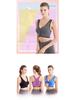 Women's Plus Size Shockproof Wire-Free Front Zip Sports Bra for Running & Yoga