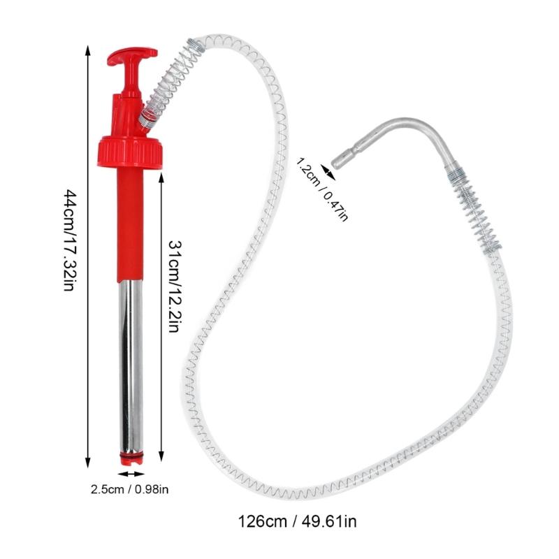 Flüssigkeitstransferpumpe Manuelle Kraftstoffpumpe Ideal für 20-Liter-Fass Motoröl Getriebeöl Und Andere Flüssigkeiten