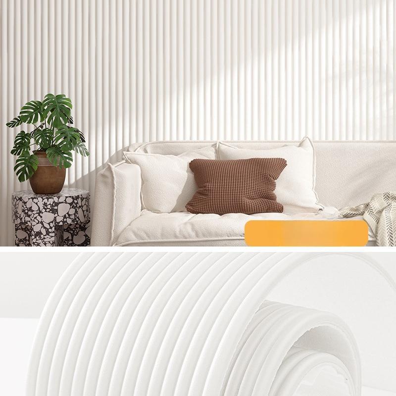 3D Textured Soft  Wall Stickers - Waterproof & Moisture- Peel & Stick Corner Protectors,  Decor for Walls, Tables, Chairs