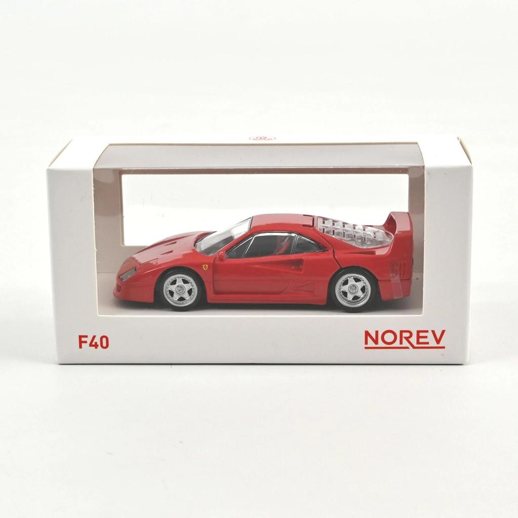 Norev Scale Ferrari F40 1983 Red Norev Jet Car 1/43