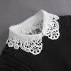 Women's Versatile Lace Ruffle Doll Collar - Breathable and Stylish False Collar for Casual Wear