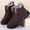 Winter new snow boots men's velvet thickened men's shoes versatile men's tide winter elderly men's cotton shoes