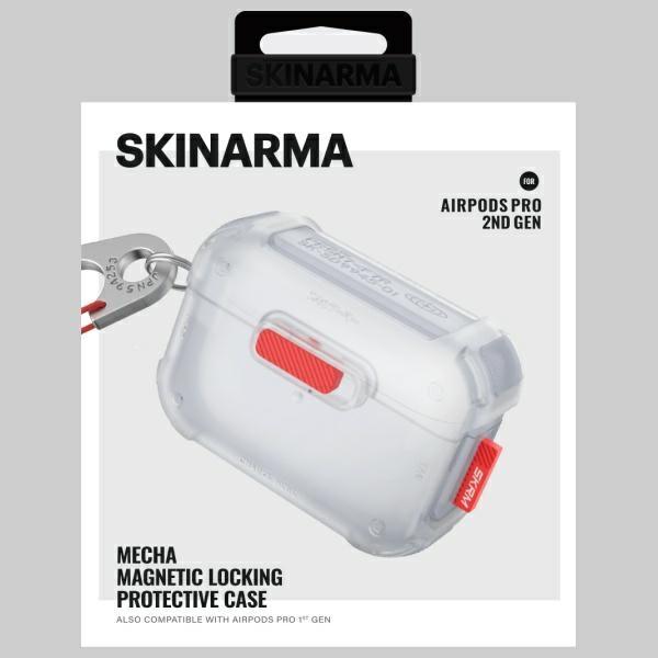 Hülle für AirPods Pro 2 Skinarma Mecha Frost
