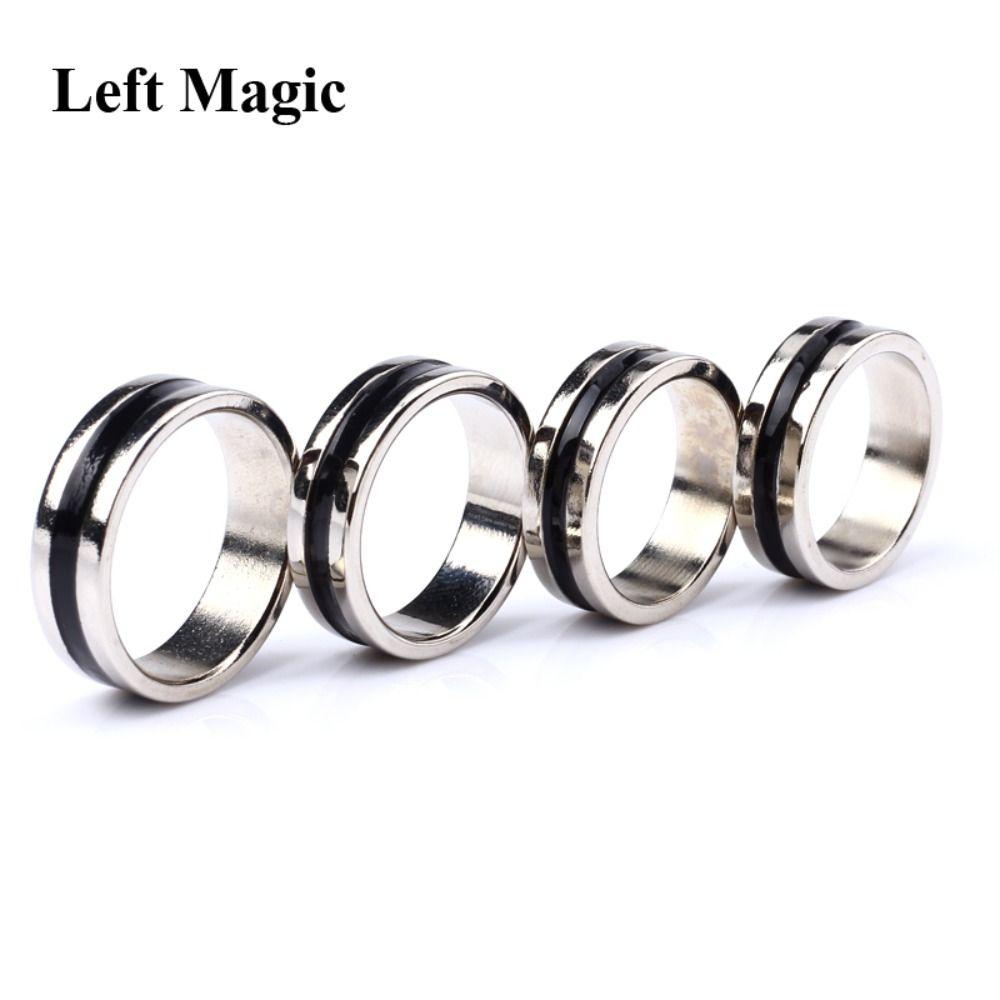 Magnetic Black Circle Magnetic Ring Black Circle Ring Strong Magnet Ring  Magic Props