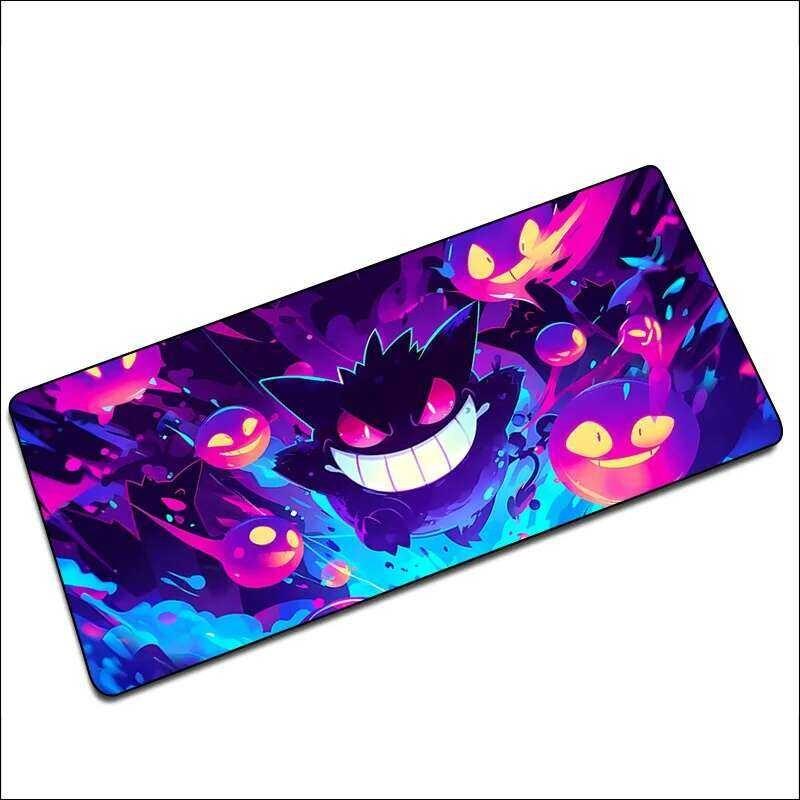 PPokemonsGGengars Mousepad Keyboard Extended Gaming Mouse Pad Office Accessories Large Desk Mat Anime Mouse Mats Cute Carpet