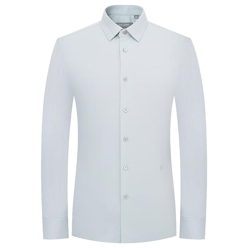 Baoxiniao Men s Business Slim Fit Square Collar Formal Shirt 43