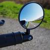 Extended Handlebar Rearview Mirror for Motorcycle Wide View Blind Spot Safety
