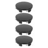 4 Pezzi Coprimozzi Centrali per Ruote Auto 60mm 2.36in Diametro Esterno 56mm 2.2in Diametro Interno ABS Coperture Centrali per Cerchi Veicolo Sostituzione per R50 R51 R52 R53