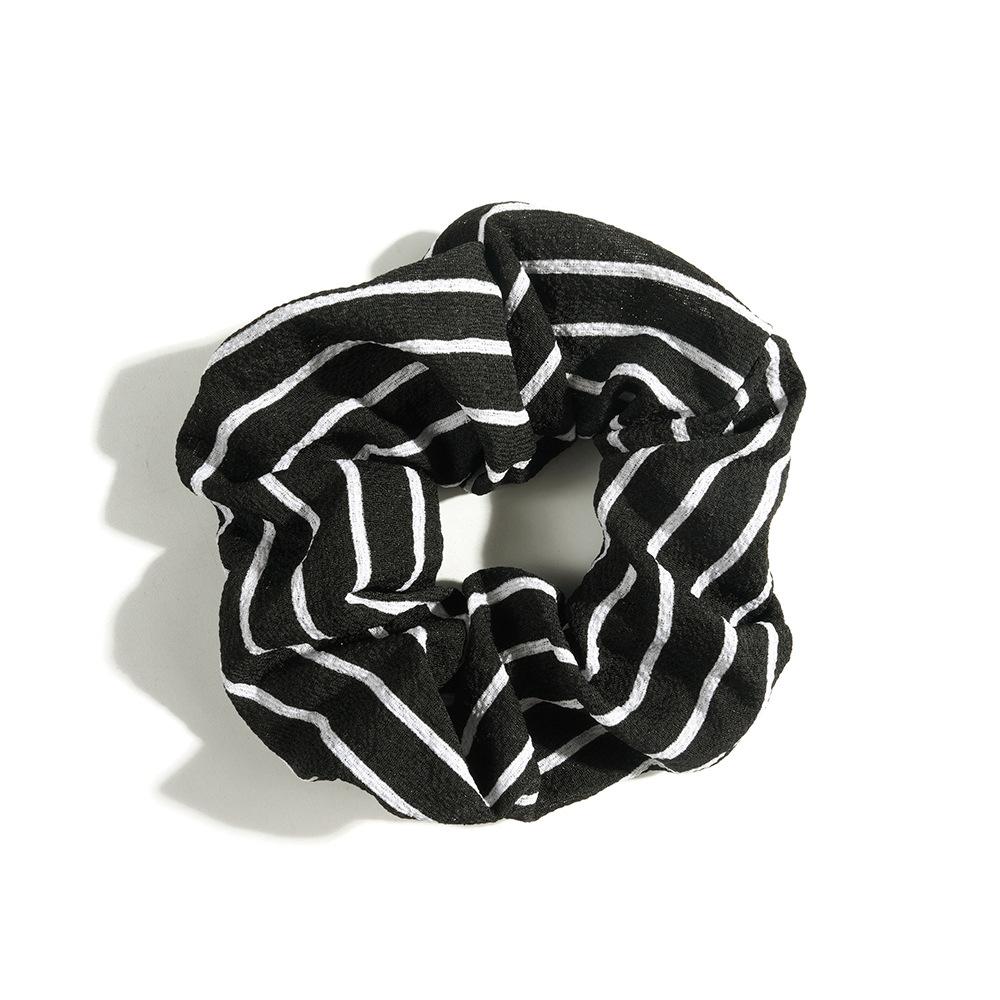 Leopard Print Hair Band Bohemian Large Intestine Band Small Fresh Commuter Rubber Band Flower Print Head Band Head Rope