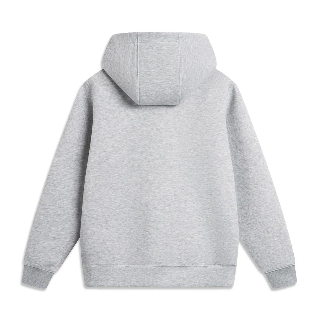 Li Ning China Color Series Sports Trend Collection Solid Color Hooded Soft Breathable Loose Versatile Sweatshirt Unisex Sweatshirt AWDU661-14