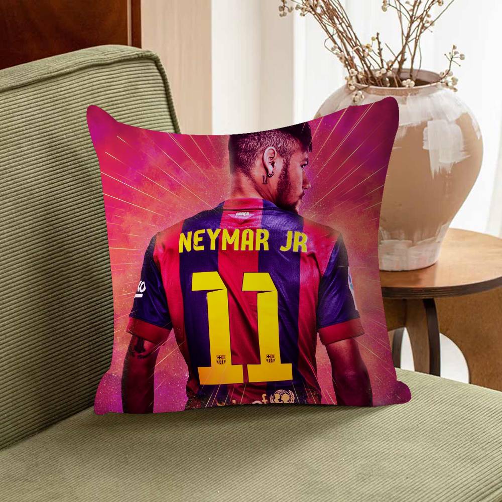 Football N-neymar Stitch Lucky Dragon Pillow Cover Sofa Cushion Cover Home Room Decoration Children Gift