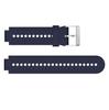 Monochrome Silicone Watch Band for Garmin Forerunner 235/620/735XT - Round Hole, Replacement Wristband S5/S6.