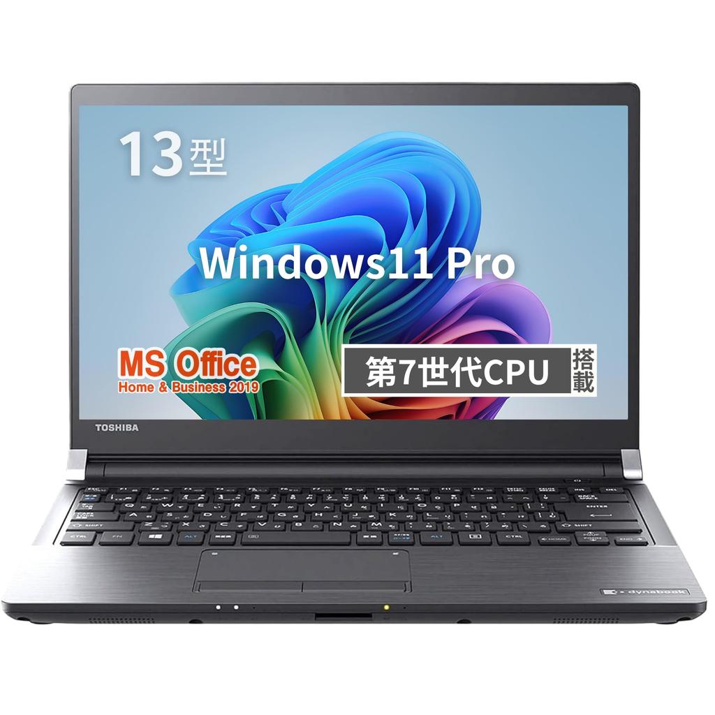 Refurbished Toshiba R73 7th Generation Windows 11 MS Office Home Business Wajun 16GB 512GB SSD Laptop, 13-inch, i5-7200U Processor, Pro, & 2019,