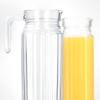 KADAX Capacious Glass Pitcher for Beverages Water Juice 1.1L