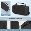 Foe Switch 2 Case, with 24 Games Cartridges Protective Hard Shell Travel Carrying Case Pouch for Console & Accessories Wii Case