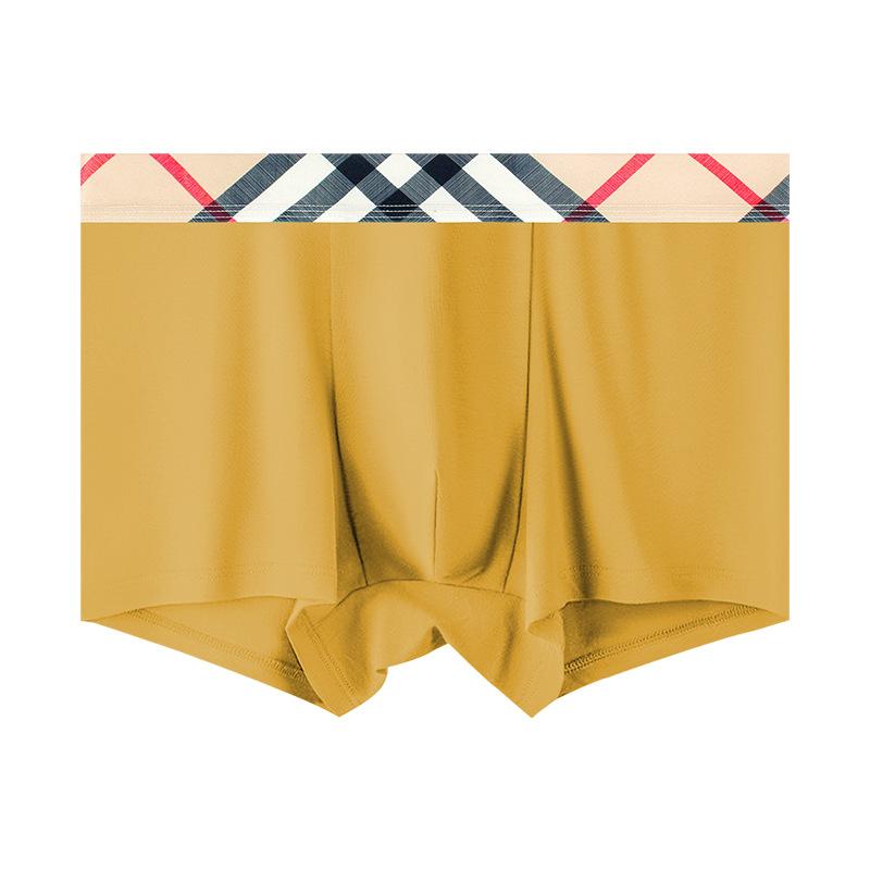 Men's Underwear Large Size Breathable Four Cornered Pants Antibacterial Crotch Youth Sports Loose Flat Leg Pants