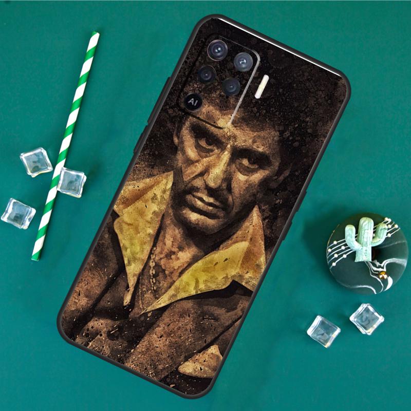 Tony Montana Scarface Al Pacino Case For Oppo A80 A40 A60 A16 A76 A96 A91 A15 A17 A74 A94 A54 A57S A18 A38 A58 A78 A98 Cover