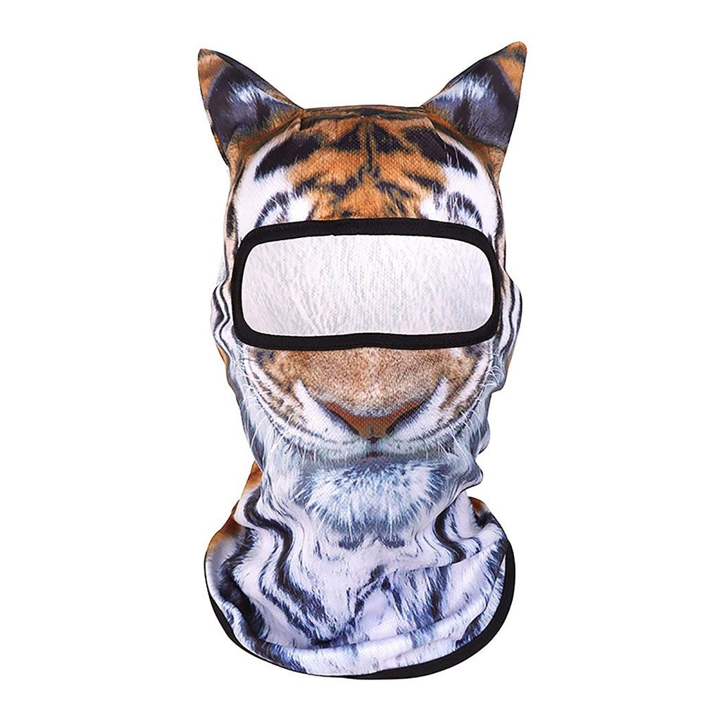 Outdoor Sports Men Women's Turban 3D Animals Bicycle Tube Bandana Face Mask