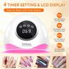DianaBeauty UV-Nagellampe Professioneller Nageltrockner mit Touchscreen Professionelle Maniküre-Lampe mit Smart-Sensor Nagelstudio-Werkzeuge