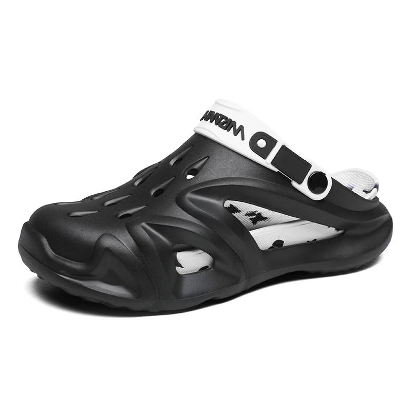 Nové letní pánské sandály Eva Lightweight Beach Outdoor Design Mans Pantofle Koupelnové Protiskluzové boty pro muže Žhavý oblíbený model