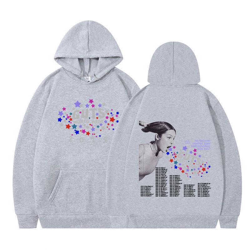 Sour Vampire Guts 2024 World Concert Tour Hoodie Men's Women Clothing Fashion Hip Hop Sweatshirts Harajuku Oversized Hoodies Y2K