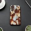 Retro Industrial Style R-Rusty Phone Case For Samsung S25,S24,S21,S22,S23,S30,Ultra,S20,Plus,Fe,Lite,Note,10,Black Cover