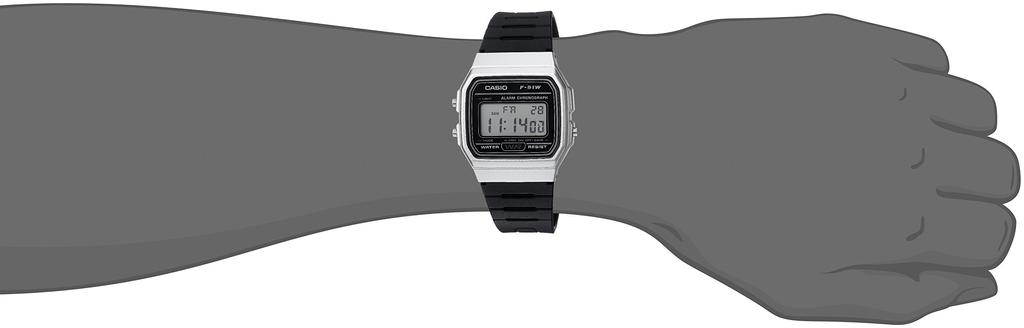 Casio F-91WM-7A Unisex Quartz Watch [Imported]