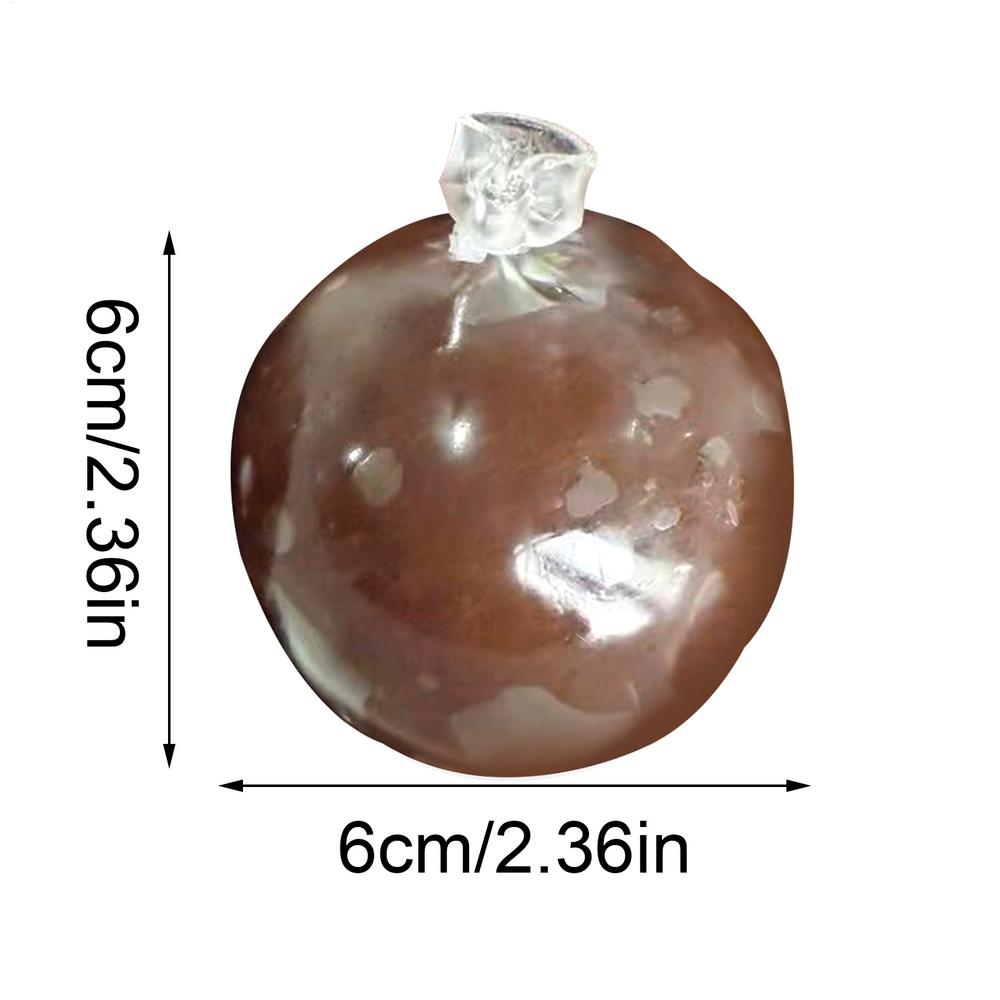 Squeeze Stress Ball Slow Rebound Pinch Dough Squeeze Crispy Chocolate Design Ball Fidget Toy for Kids Adults Teens Calming Party