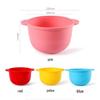 Silicone Folding Mask Bowl - Multi-functional Non-stick Wax Bean Bowl for Hair Removal