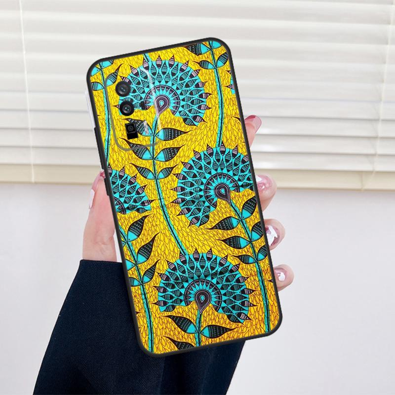 African Fabric Cover For Xiaomi 13 14 15 Ultra 11T 12T 13T 14T Pro POCO X7 Pro X3 X5 X6 M6 F5 F6 Pro Case
