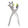 Home Mending Tool 5 Hole Sizes Paper Belt Hole Punching Pliers Puncher Punch