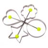 5pc Stainless Steel Omelet Shaper Fried Egg Mold Fried Egg Cooking Tools Kitchen Accessories Gadgets