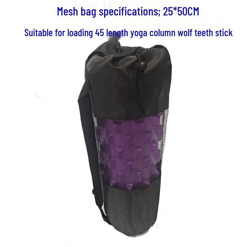 

Yoga Mat and Column Mesh Storage Bag