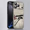 R-Resident Evil requiem Grace Leon S Kennedy Phone Case For iPhone 15,16,12,14,13,11,17,Pro,Max,Plus,E,Air,Mini Black Cover