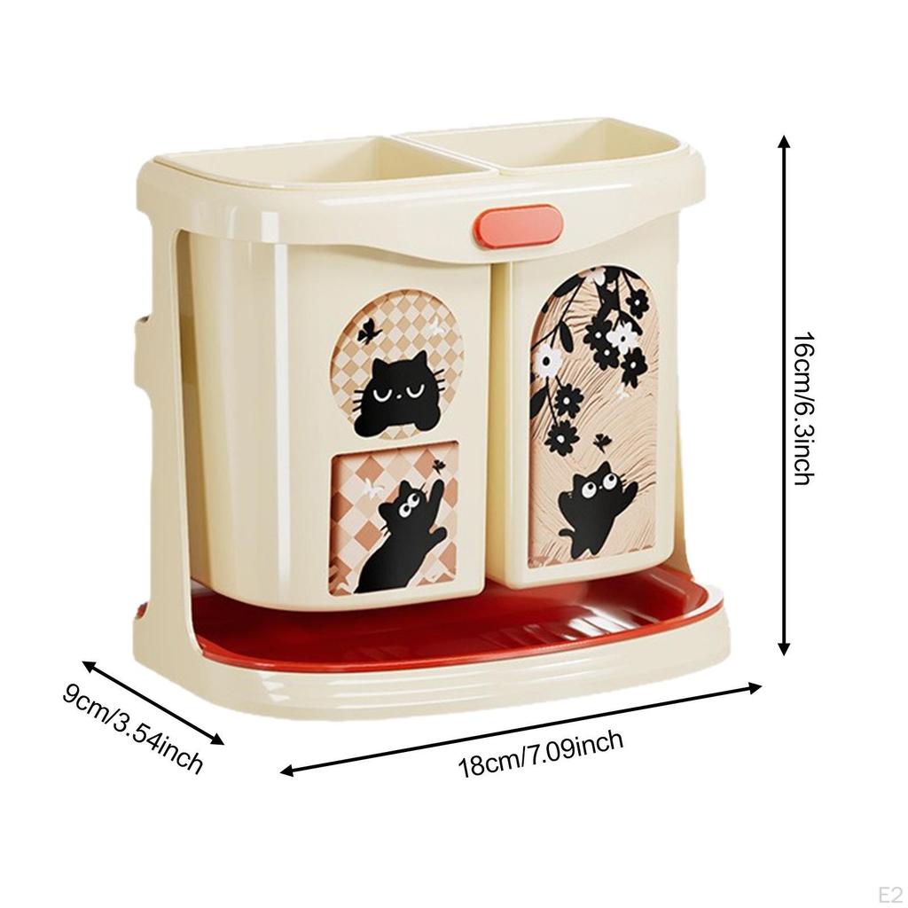 Küchenutensilien-Organizer-Box, Essstäbchenbox, Arbeitsplatte, Küchen-Essstäbchenständer Utensilien Besteck