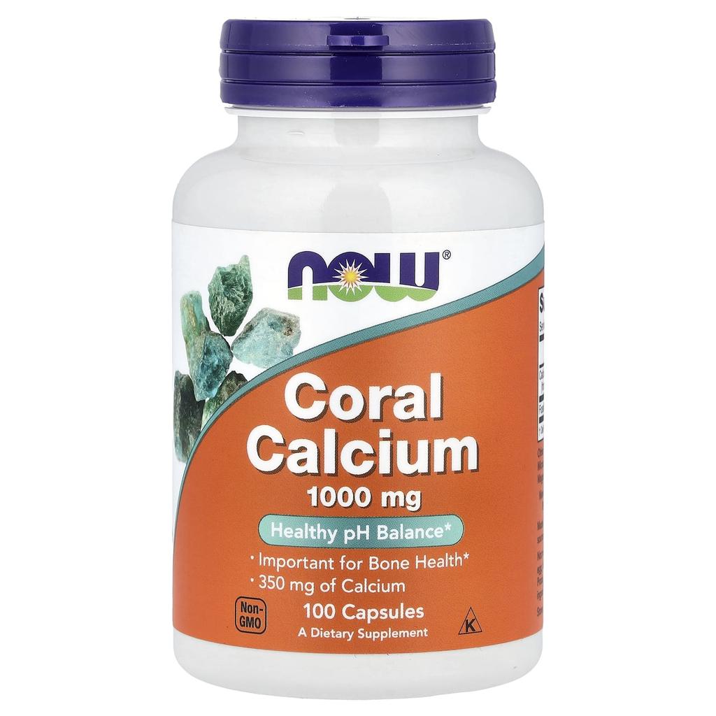 Coral Calcium, 350Mg, 100 Capsules