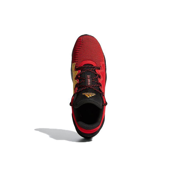 Adidas D.O.N. Issue #2 Chinese New Year Unisex Sneakers Red Core-Black Scarlet FX6490