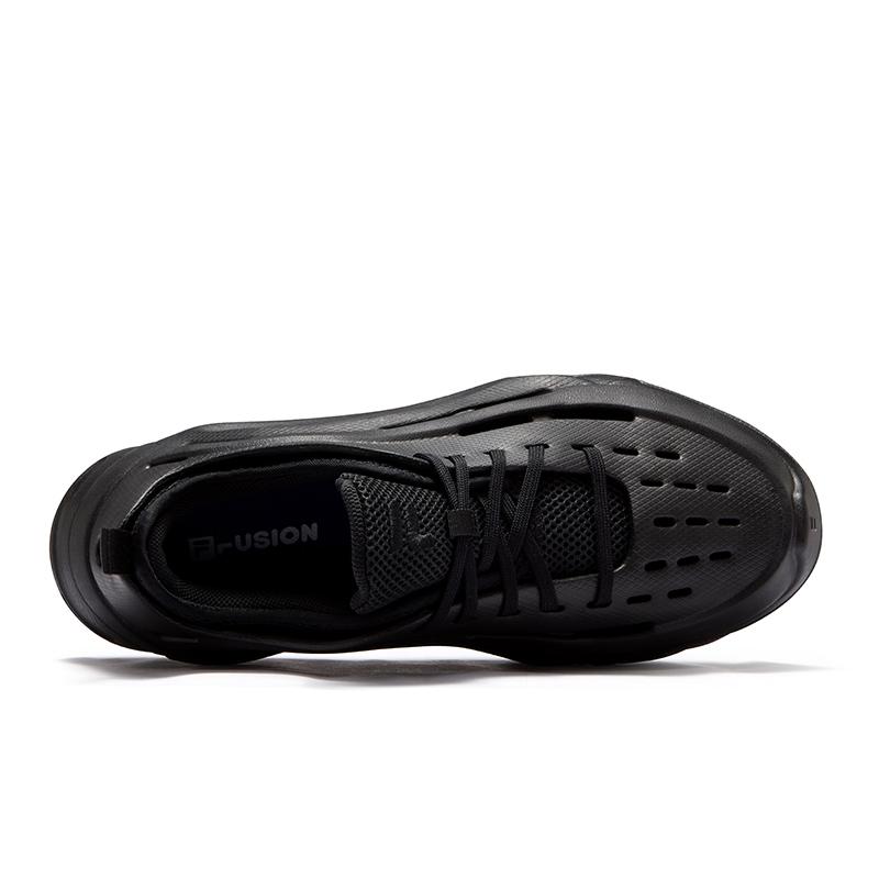 FILA Fusion REMO Rowing Shoes Fabric Comfortable Low-Top Casual Shoes Men sneaker Black T12M521116FBK