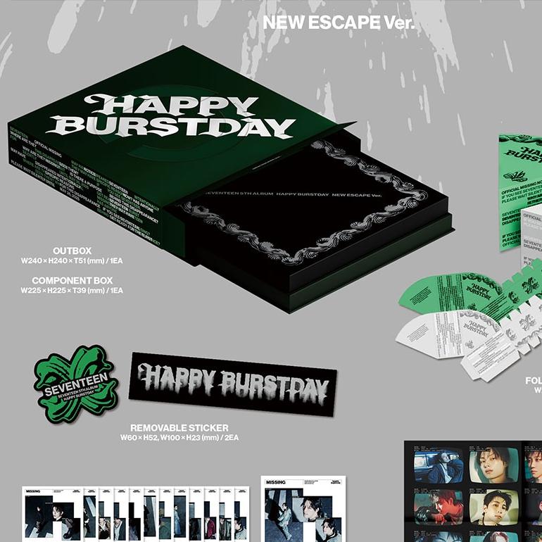 

СІМНАДЦЯТЬ [ЩАСЛИВИЙ ВИБУХ] 5-Й АЛЬБОМ NEW ESCAPE VER.