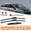 26'+16'+12' for Mazda 5 Premacy MK2 MK3 MPV 2005-2017 2006 2007 Wiper Front and Rear Wiper Blades Windshield Windshield Brushes