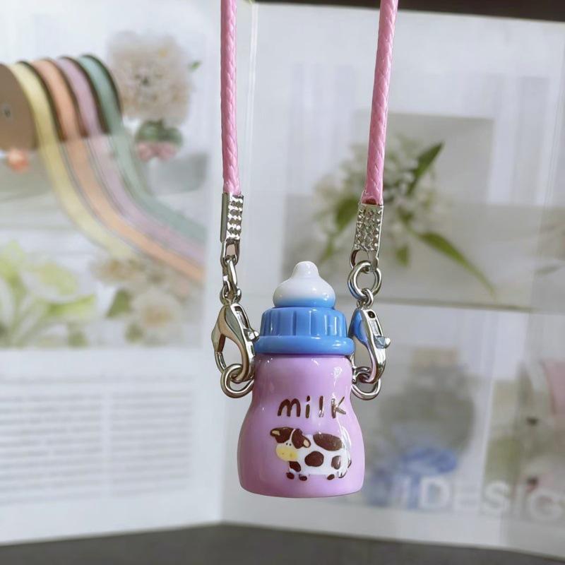 

Dollhouse Mini Milk Bottle Crossbody Bag - Cute OB11 Doll Accessory