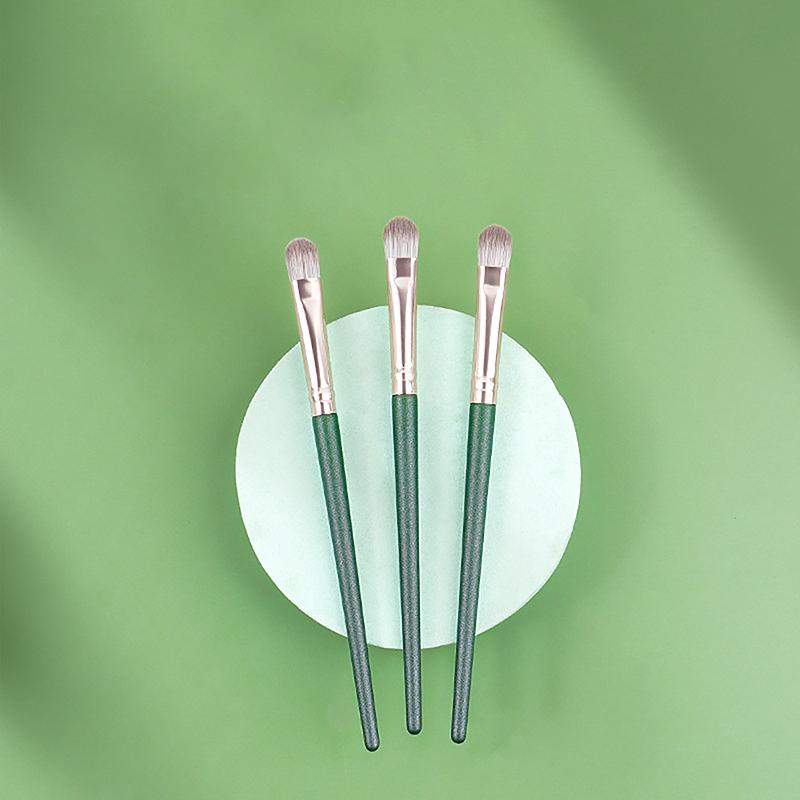 3Pcs Eye Makeup Brushes Set Professional Eyeshadow Blending Make Up Brush Set